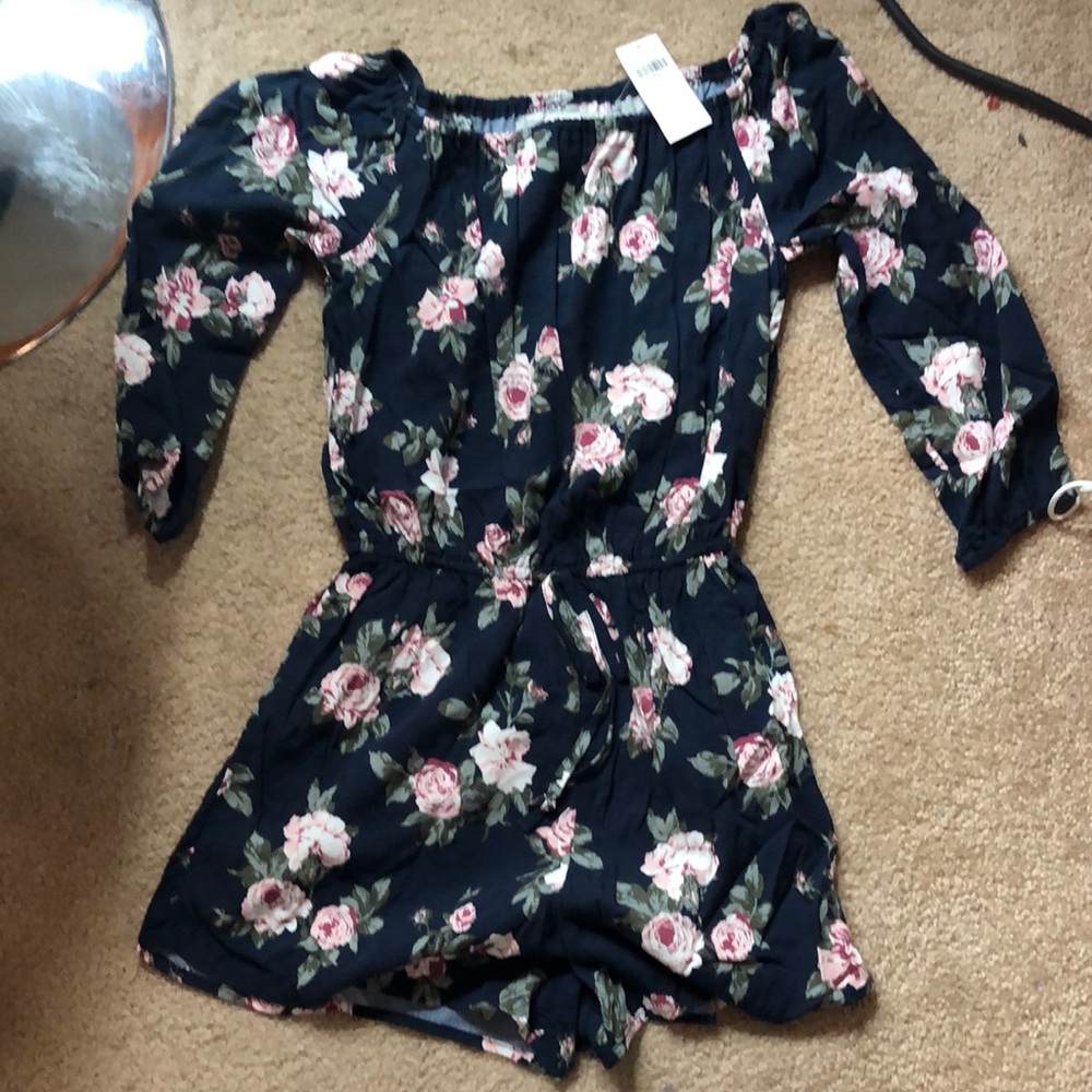 Abercrombie and Fitch Floral Romper